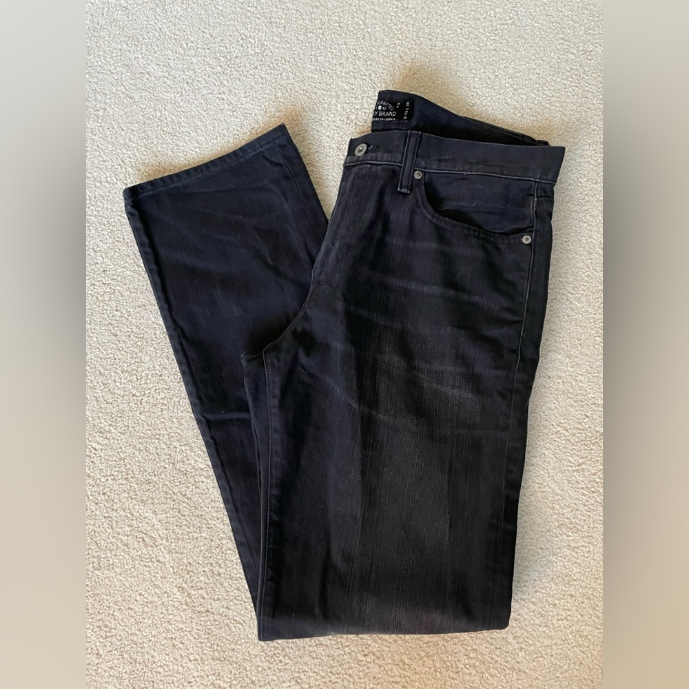 Men’s Lucky Brand black denim jeans 33x34